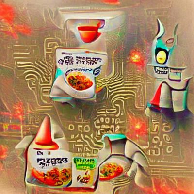 Abstract Image Inspired by Emojis