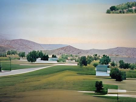 Stephen Shore Inspired Roadside Landscape Photograph