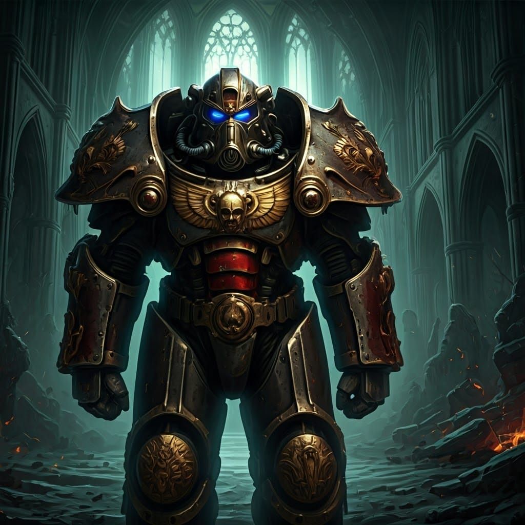 MrBeast in Baroque Power Armor