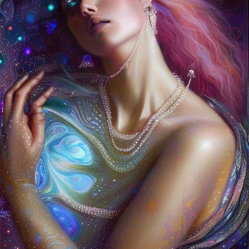 Diamonds and Pearls: Surreal Hyperdetailed Art