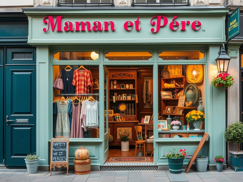 Cozy Family-Owned Parisian Boutique