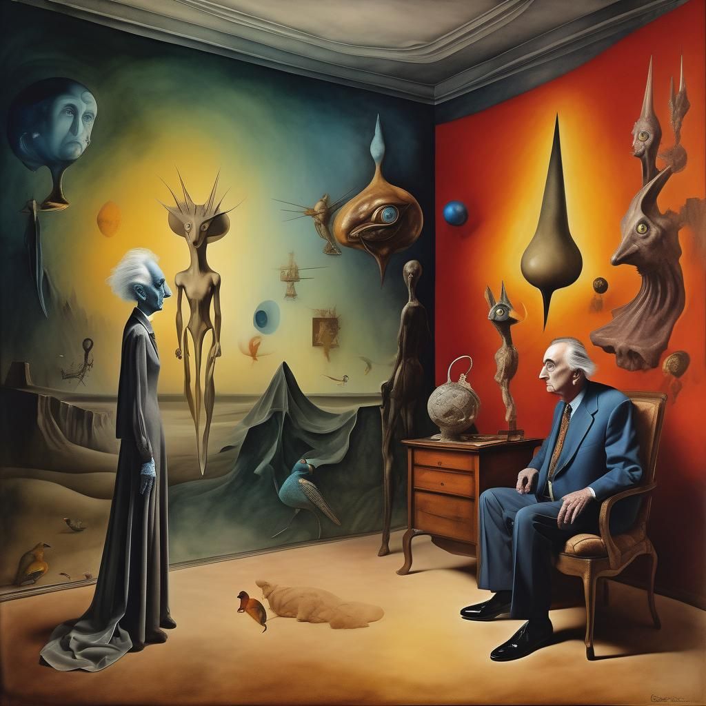 Dreamlike Surrealism in Deep Color