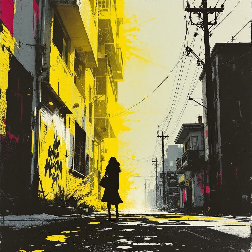 Bold Graphics Intersecting Stark Photography