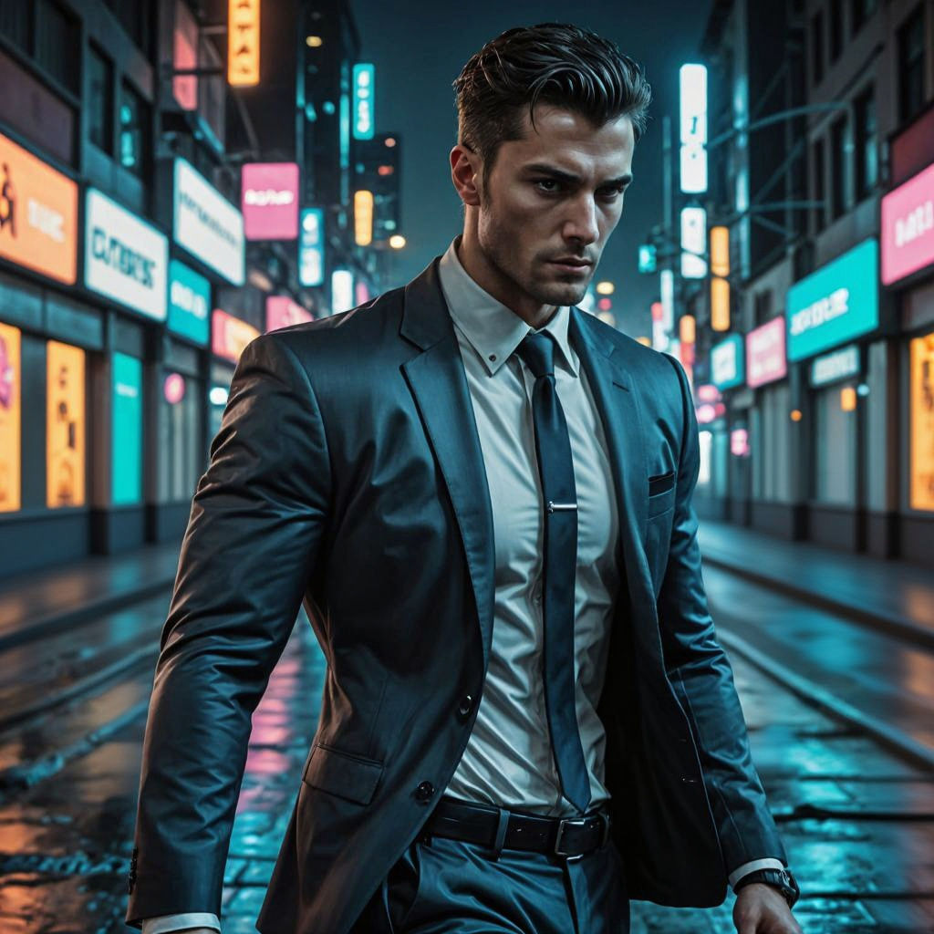 Greg Raith - Cyberpunk corp exec