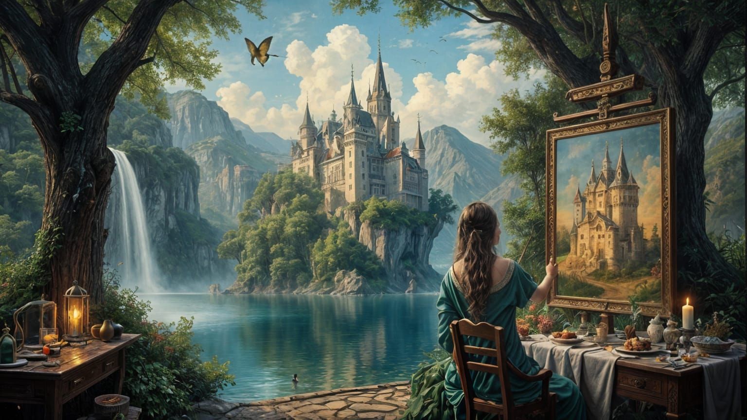 Artist Unlocks New Worlds With Organic Impasto Oil Painting