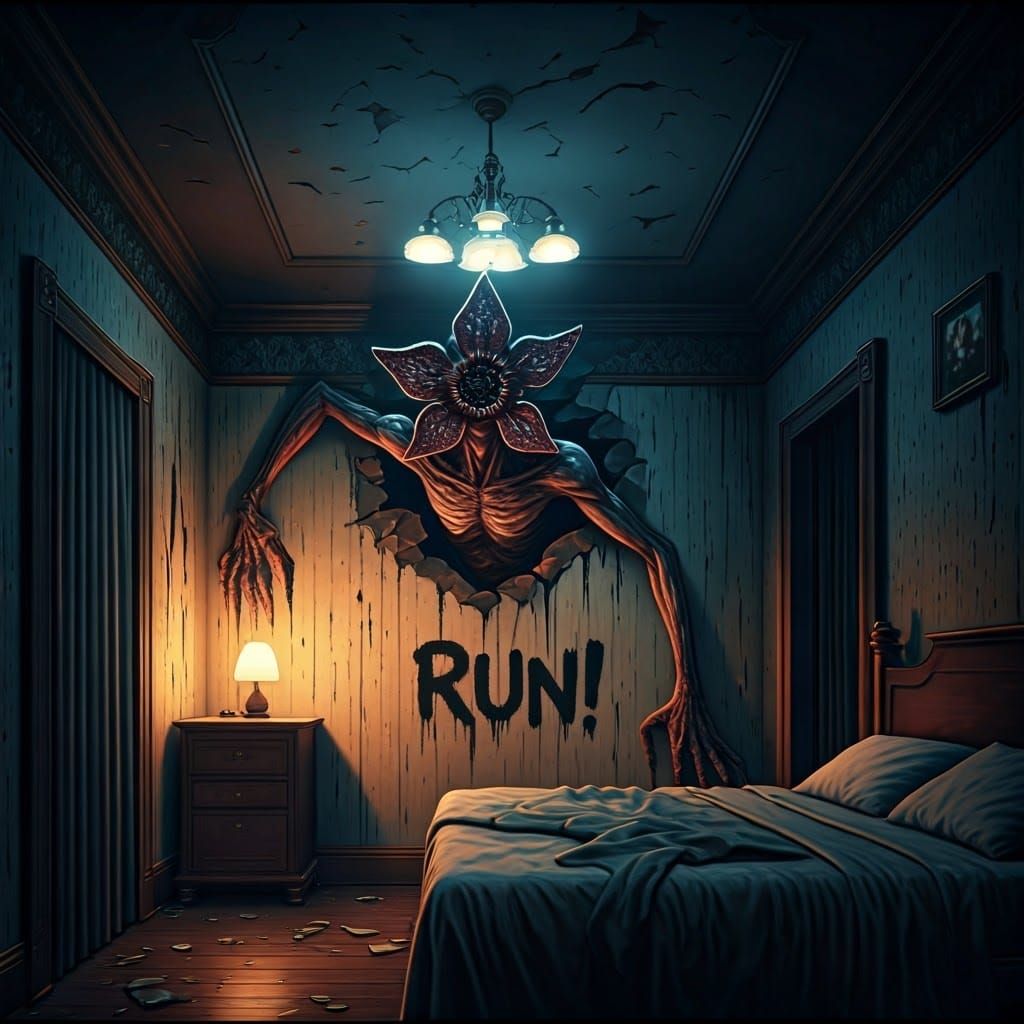 Eldritch Horror Invades a Haunted Mansion in a Grotesque, Cy...