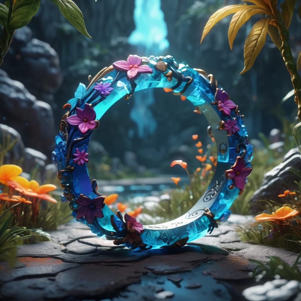 Fantastical Realm of Wonder Resin Ring