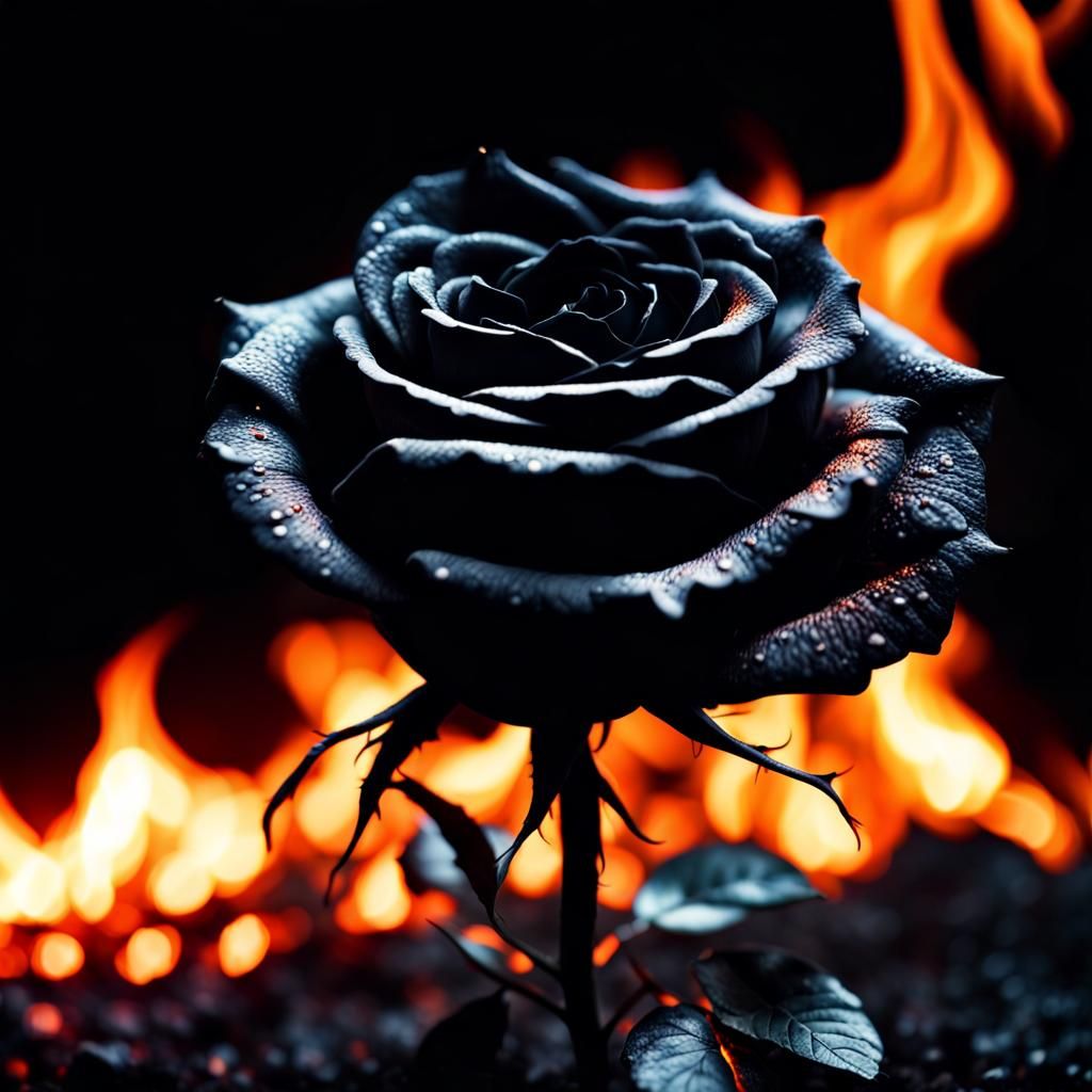Black rose
