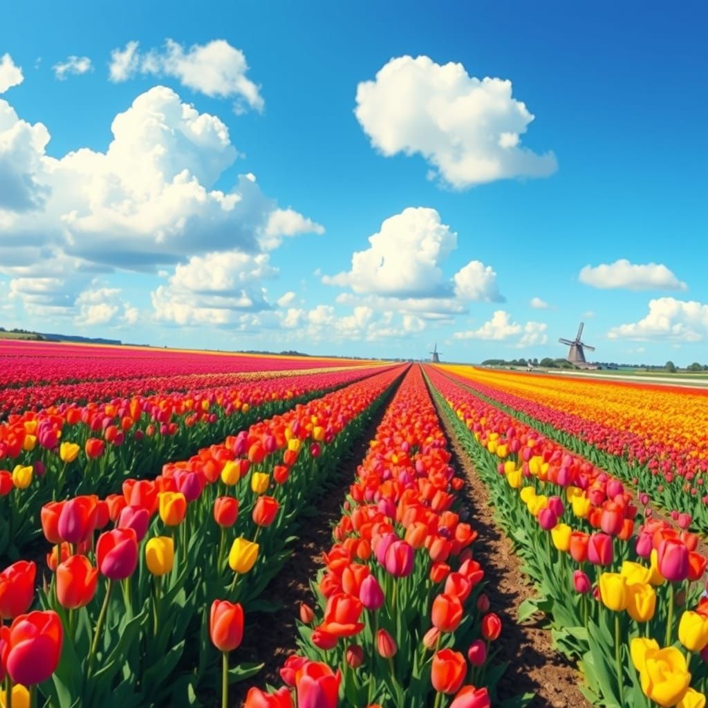 TULIP FIELDS (Netherlands)