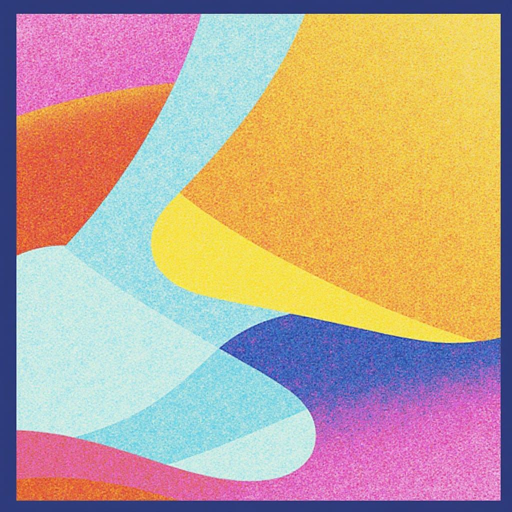 Intricate 3D Logo in Textured, Gradient Style