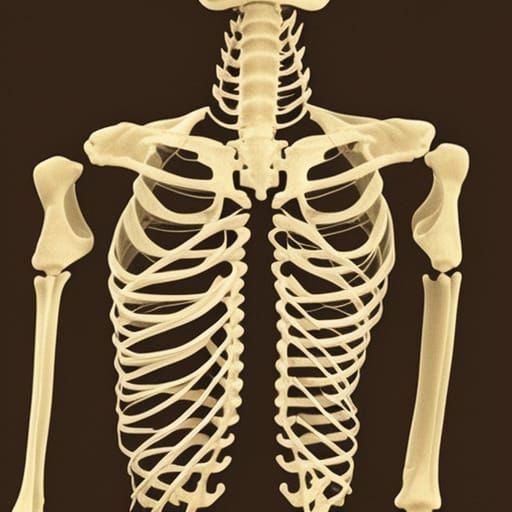 Skeletal Anatomy: Scoliosis Depiction