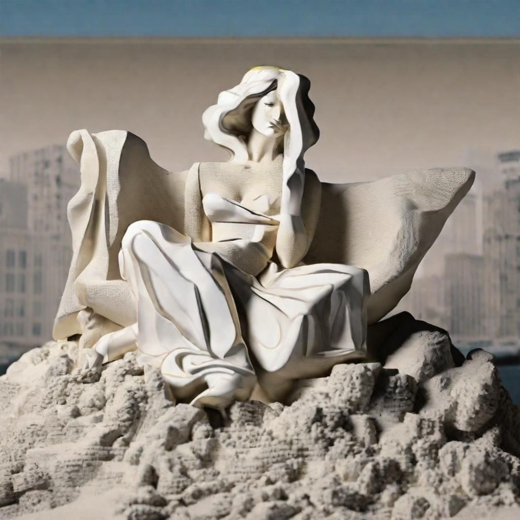 Lichtenstein-Style Graphic Art with Glitch Effects