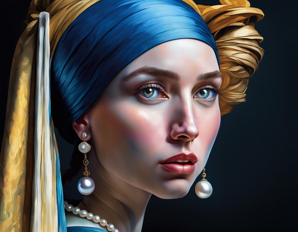 Vermeer's Girl with Pearl Earrings by other artists