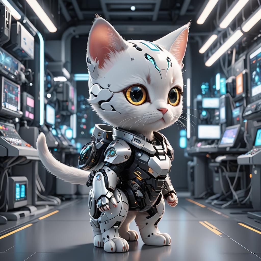 Cyborg Kitty