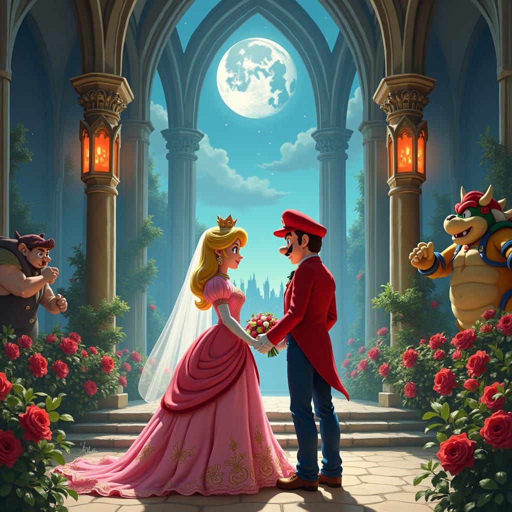 Princess Peach's Gothic Wedding, Lunar Chaos