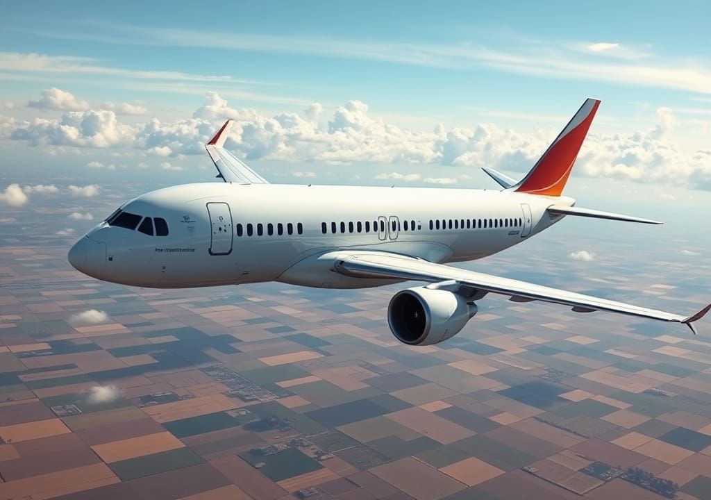 Surreal Airplane Arbi Fruit Hybrid Flies High