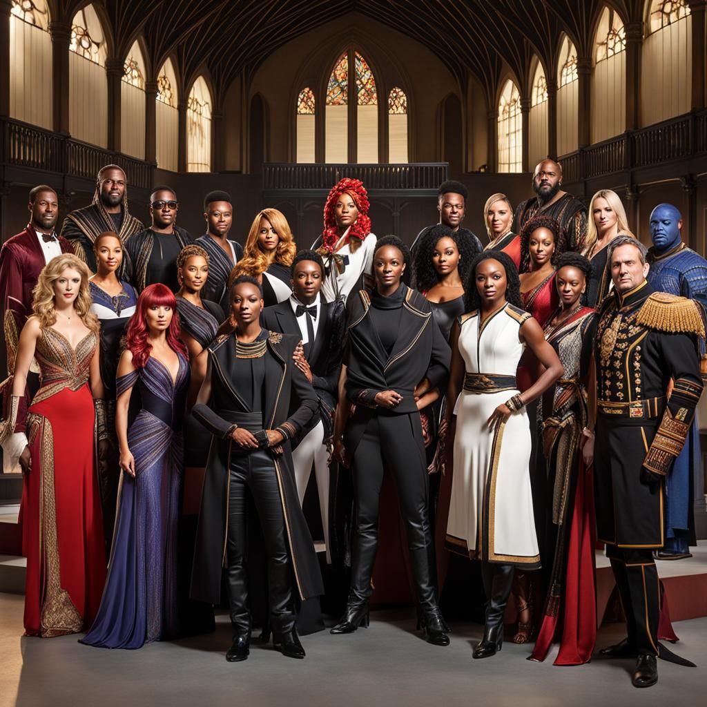 Abstract Image Generated From List of Names