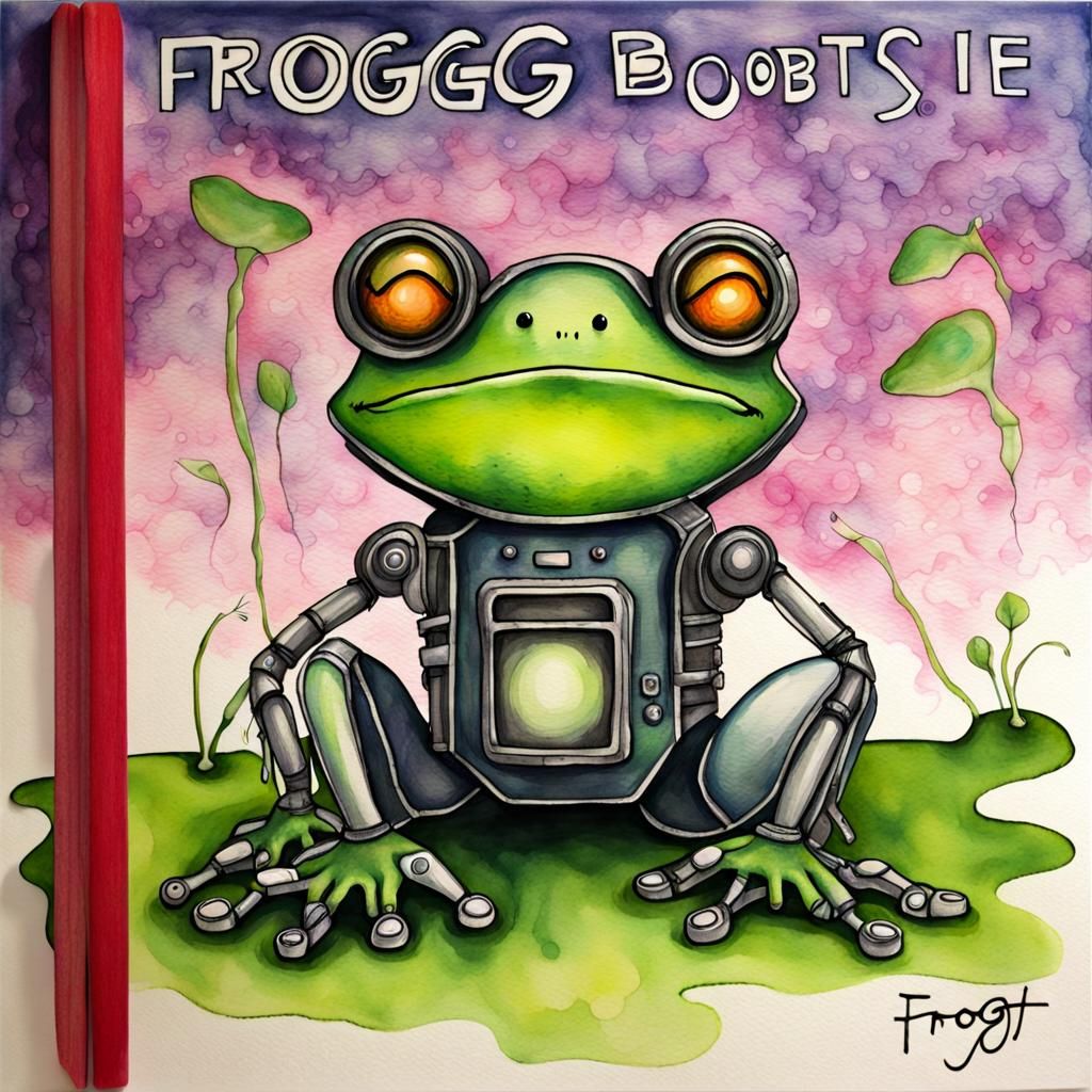 Vinyl cover album  "Froggg boobtsie"