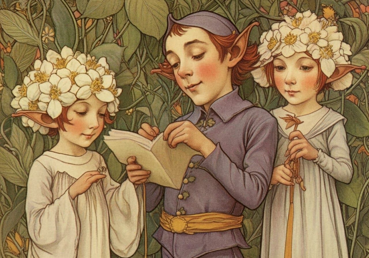 Flower Elf Fashion Designer Dresses Other Elves