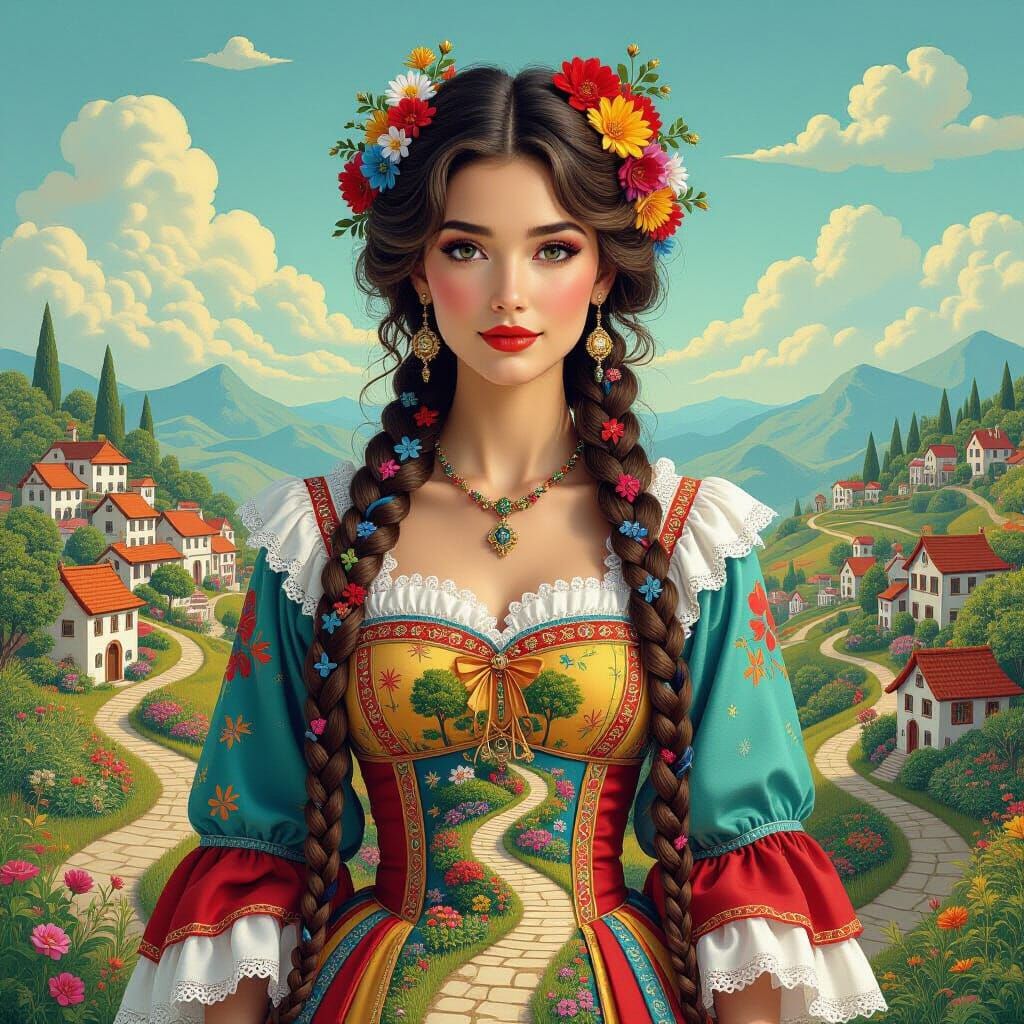 Traditional Beauty  @Andrearosalife