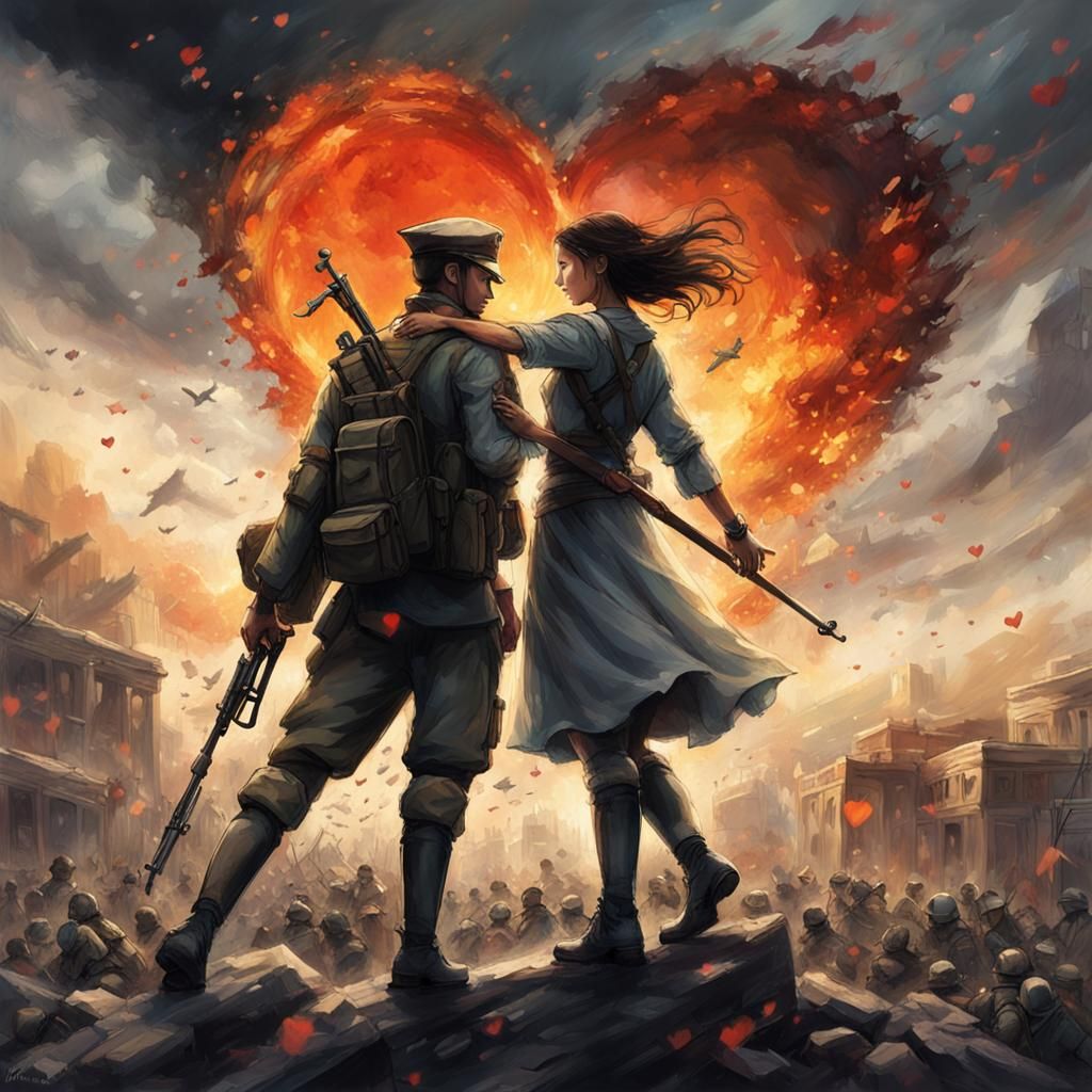 Love and War: A Soldier's Romantic Battle