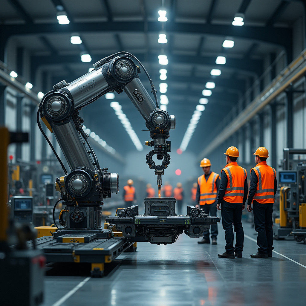 Collaborative Robot and Human Workers in Modern Industry