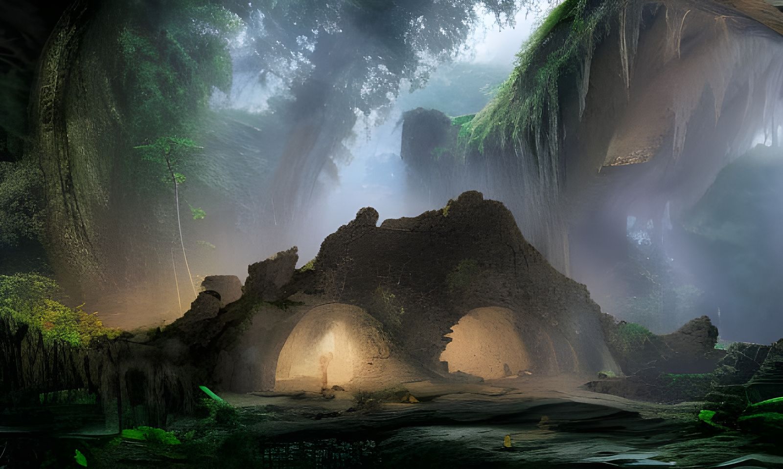 Cave Entrance to Saturn