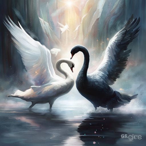 Abstract Blurred Water Image