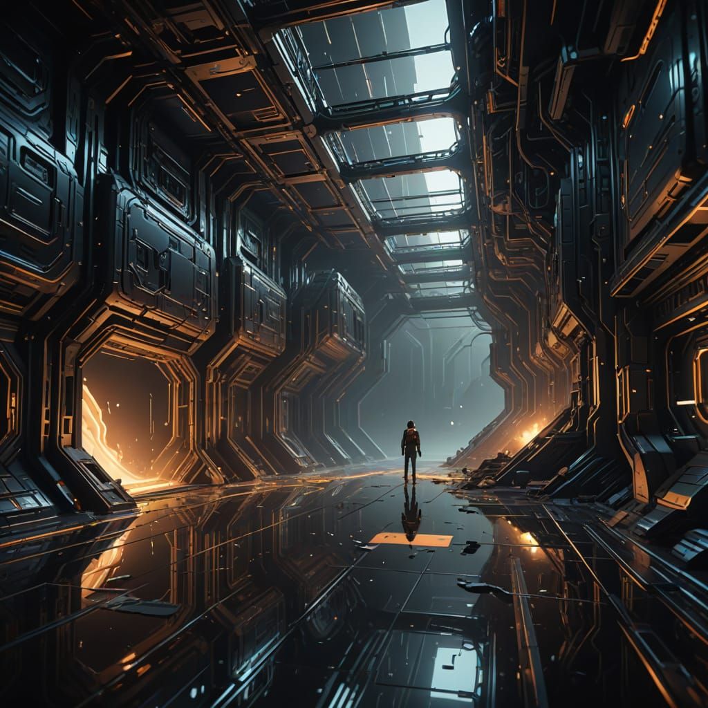 2D Illustration Transforms Into Realistic 3D Space