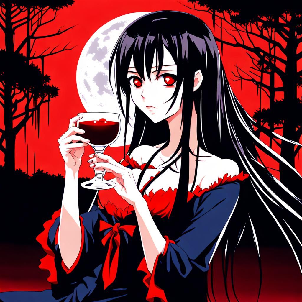 moonlight in a dark study.