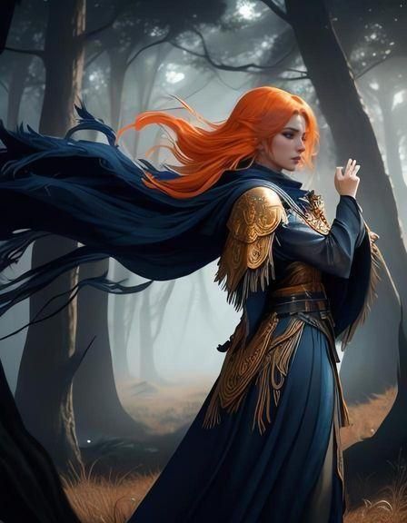 Fantastical Windy Landscape in Detailed Matte Painting