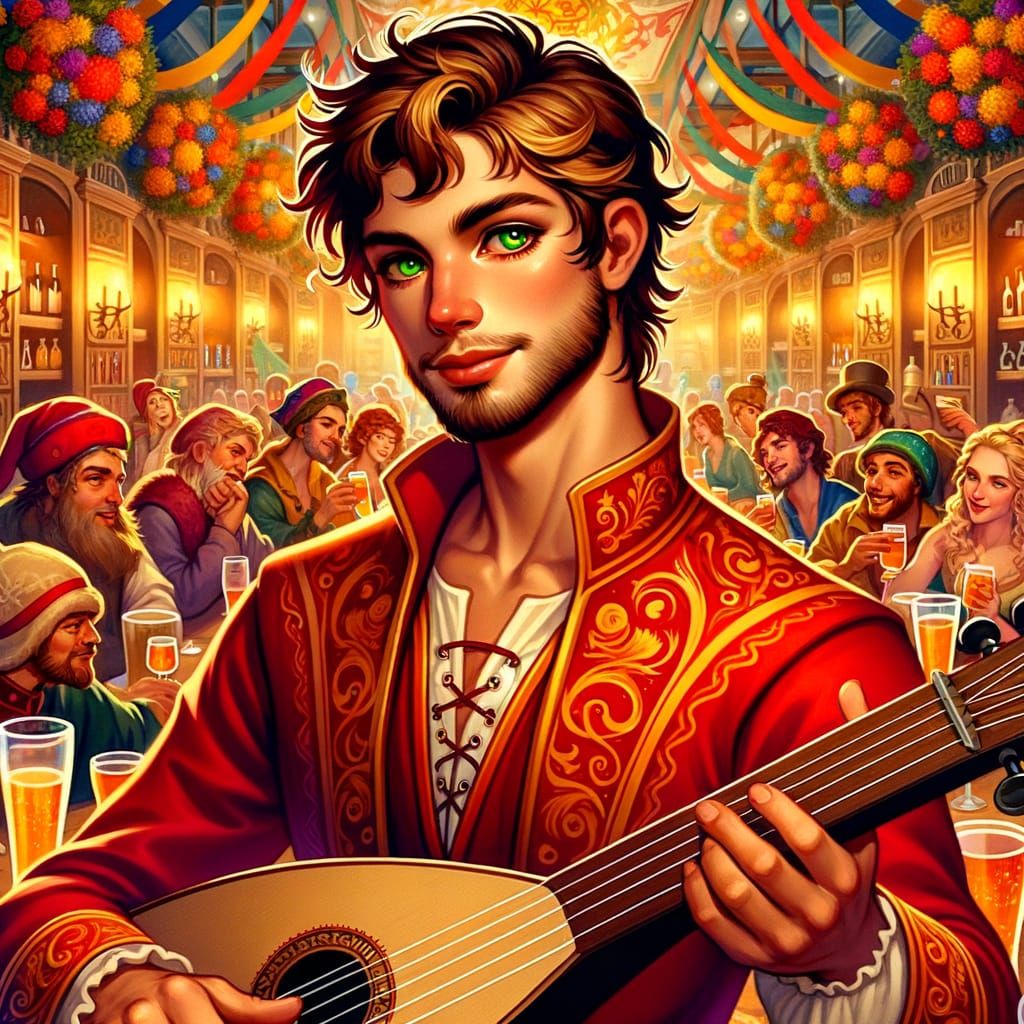 Festive Deity of Music and Merriment