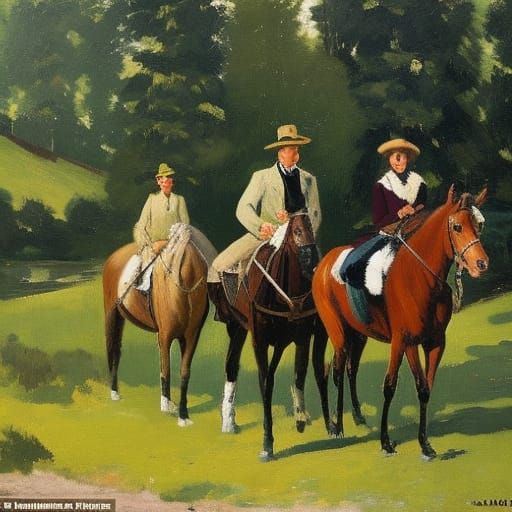 Horse-Drawn Coach Through Forgotten Village, Historical Real...