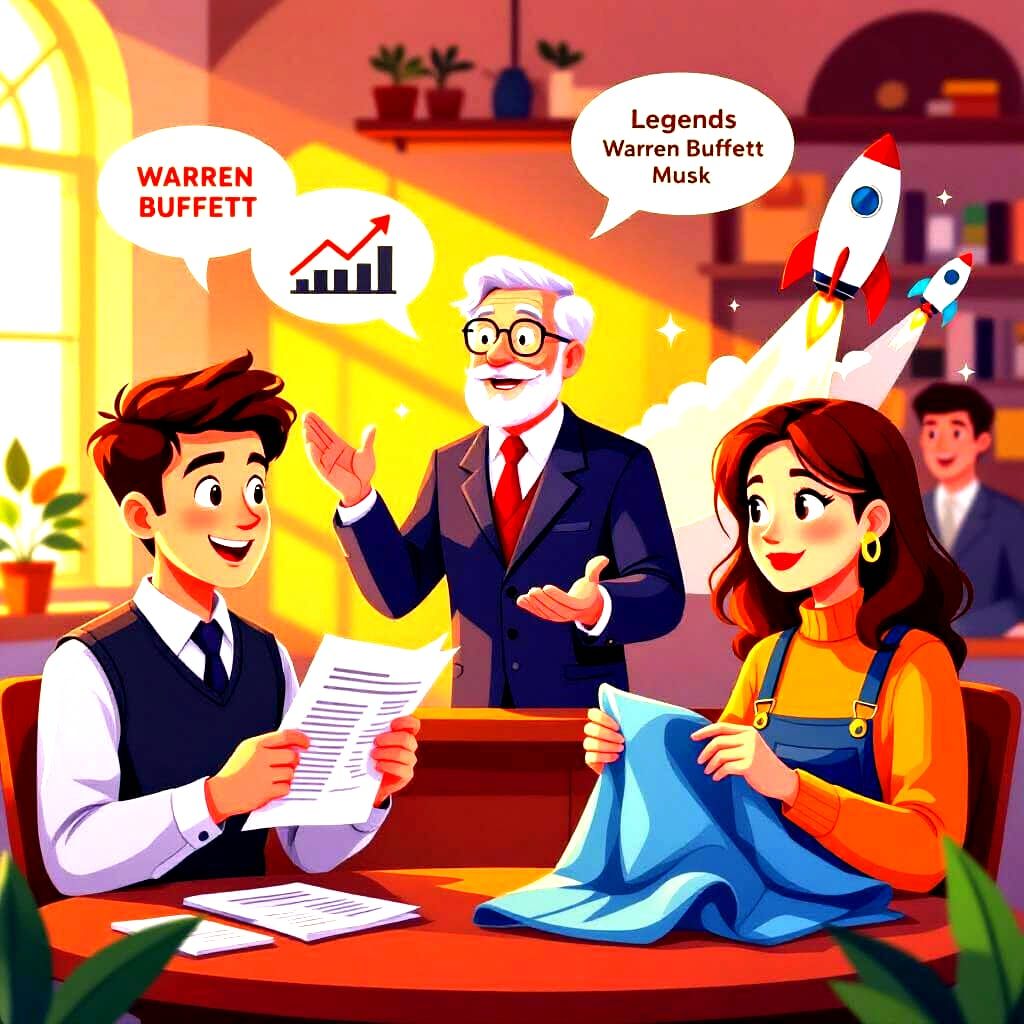 Sean and Charly Learn Investing Secrets from Buffett