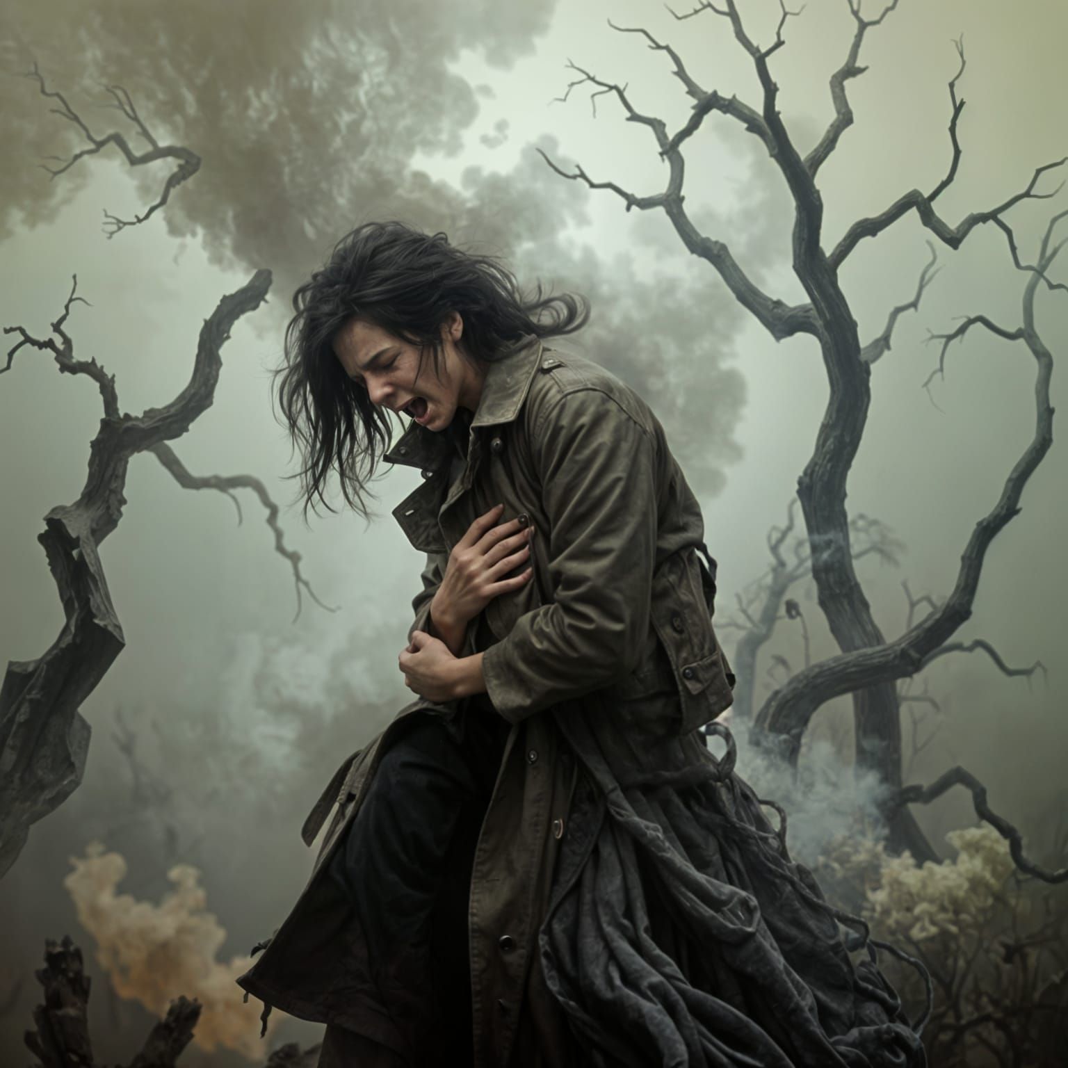 Ash Consumes the Tormented Soul