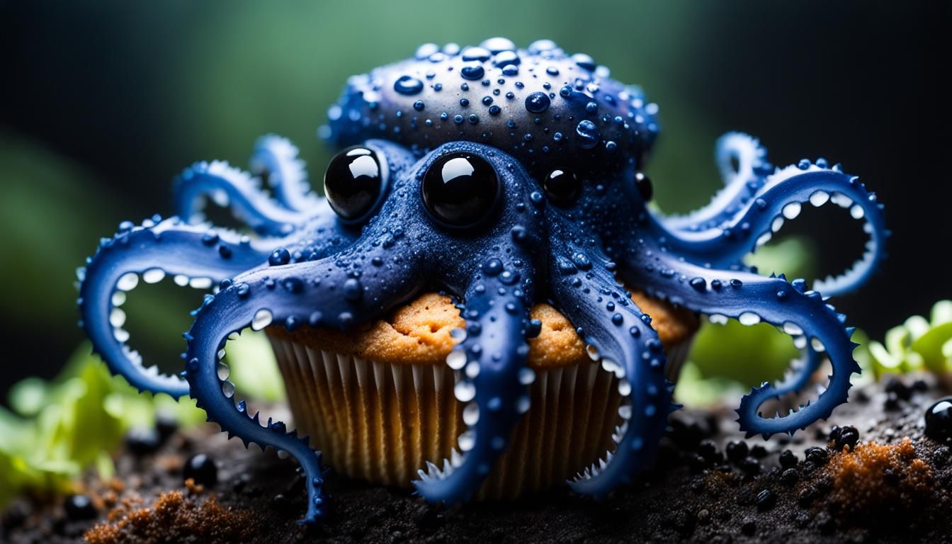 Demonic Cyborg Bear in Volcanic Hyperspace