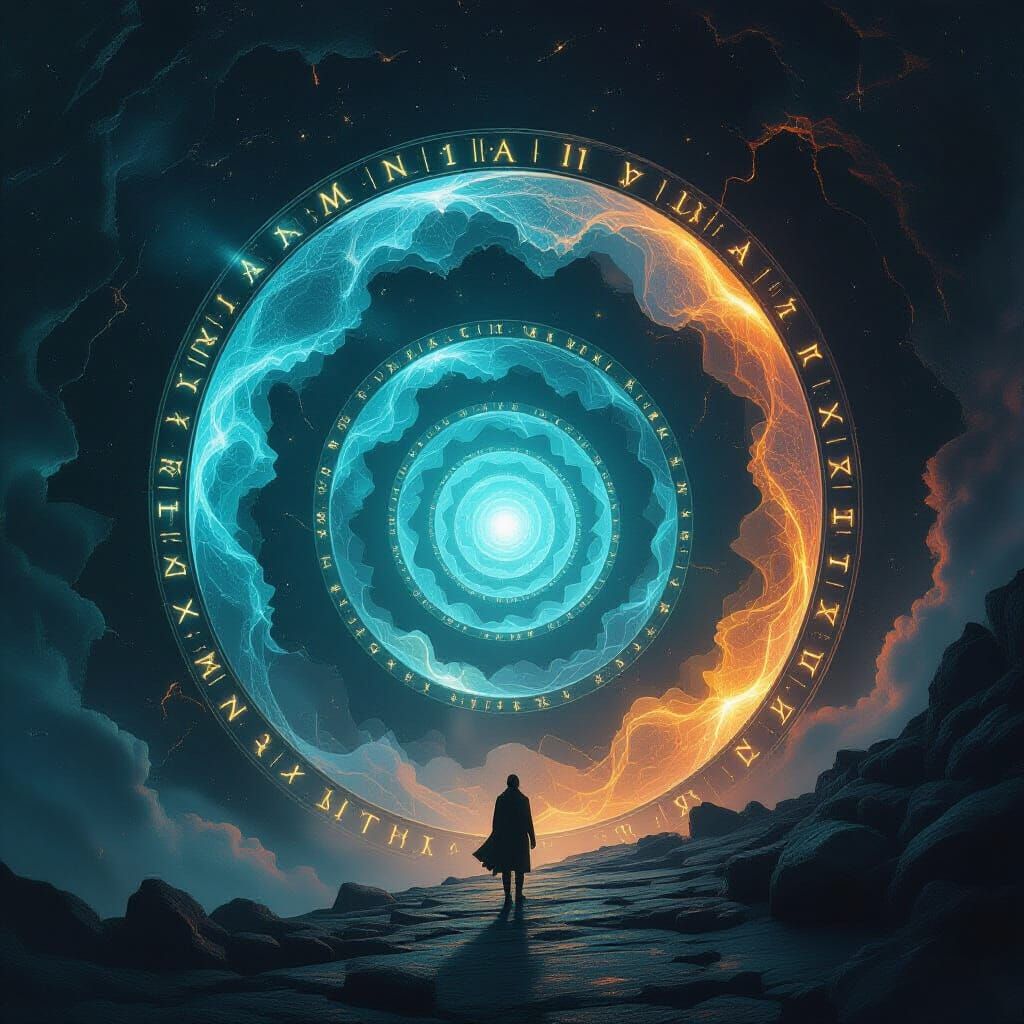 Infinite Abyss: A Dizzying Descent into Fantasy Art