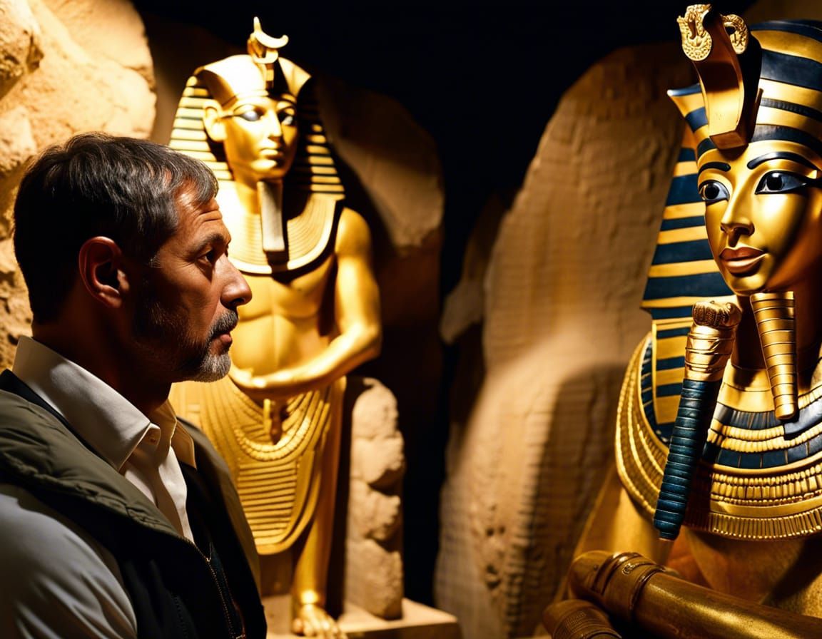 Surprised Archeologist Discovers Tutankhamun's Tomb