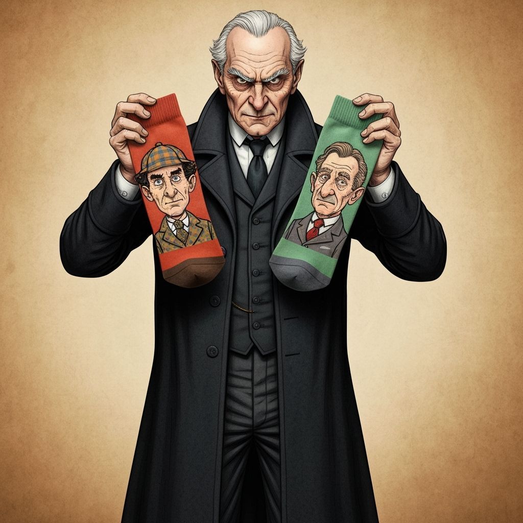 Professor Moriarty's Whimsical Revenge: Victorian Caricature