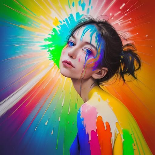 The colors pulsed with an inner light, the brushstrokes shimmered with a life of their own. It was a masterpiece, yes, b...