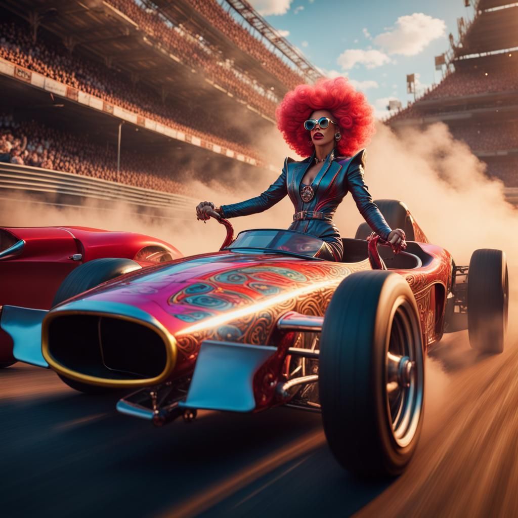 Drag Queen Races in Fantasy Concept Art
