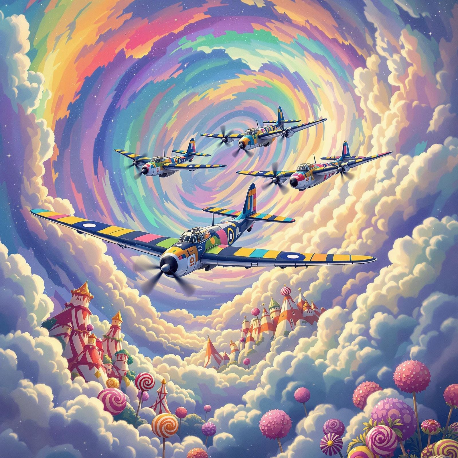 The invasion of Gum Drop Island