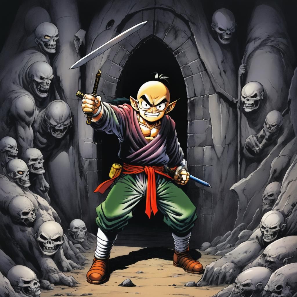 Grimdark Manga Scene