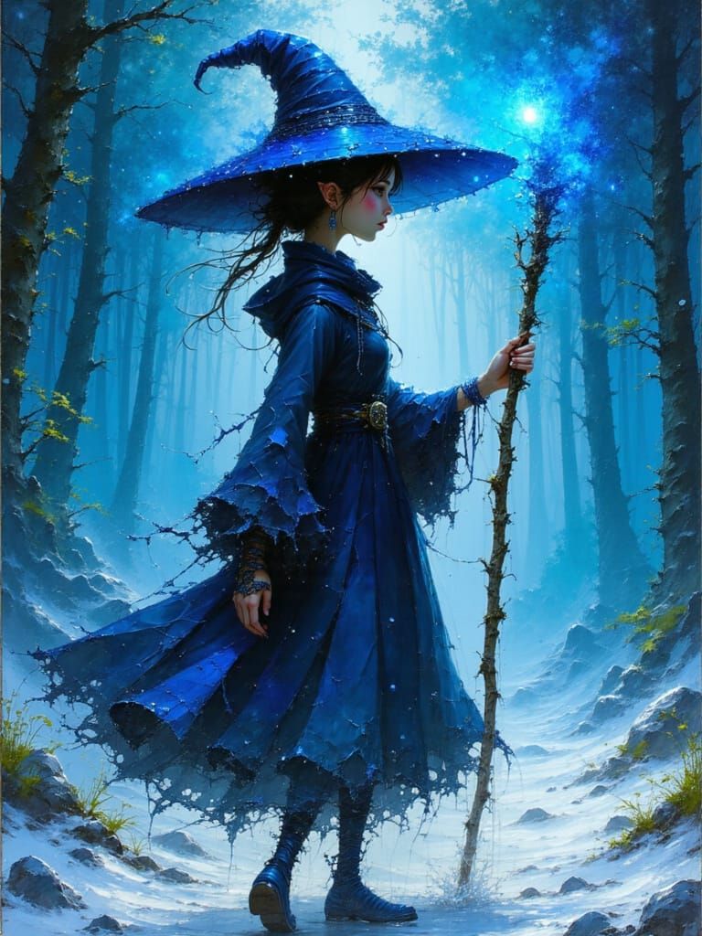 The Blue Sorceress
