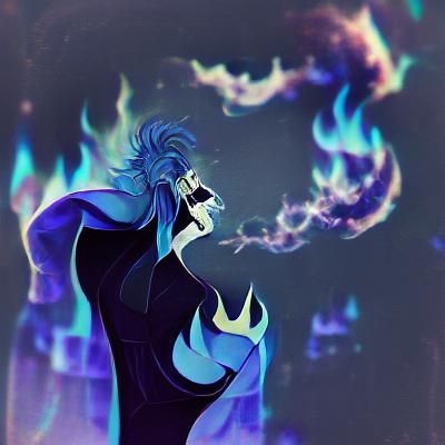 Hades Game Character Illustration