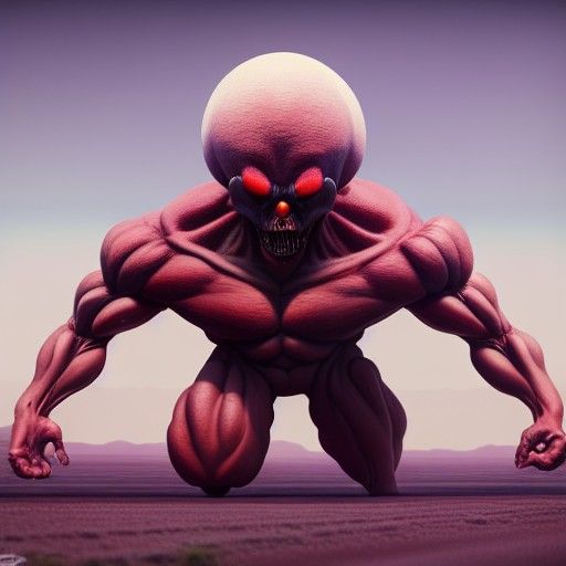 Jiren Reaper Fusion in Photorealistic Digital Art
