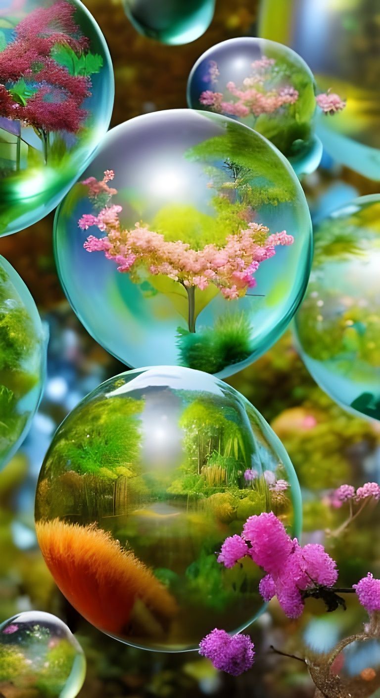Fantastic nature bubblelife