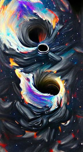 Black Hole in Deep Space