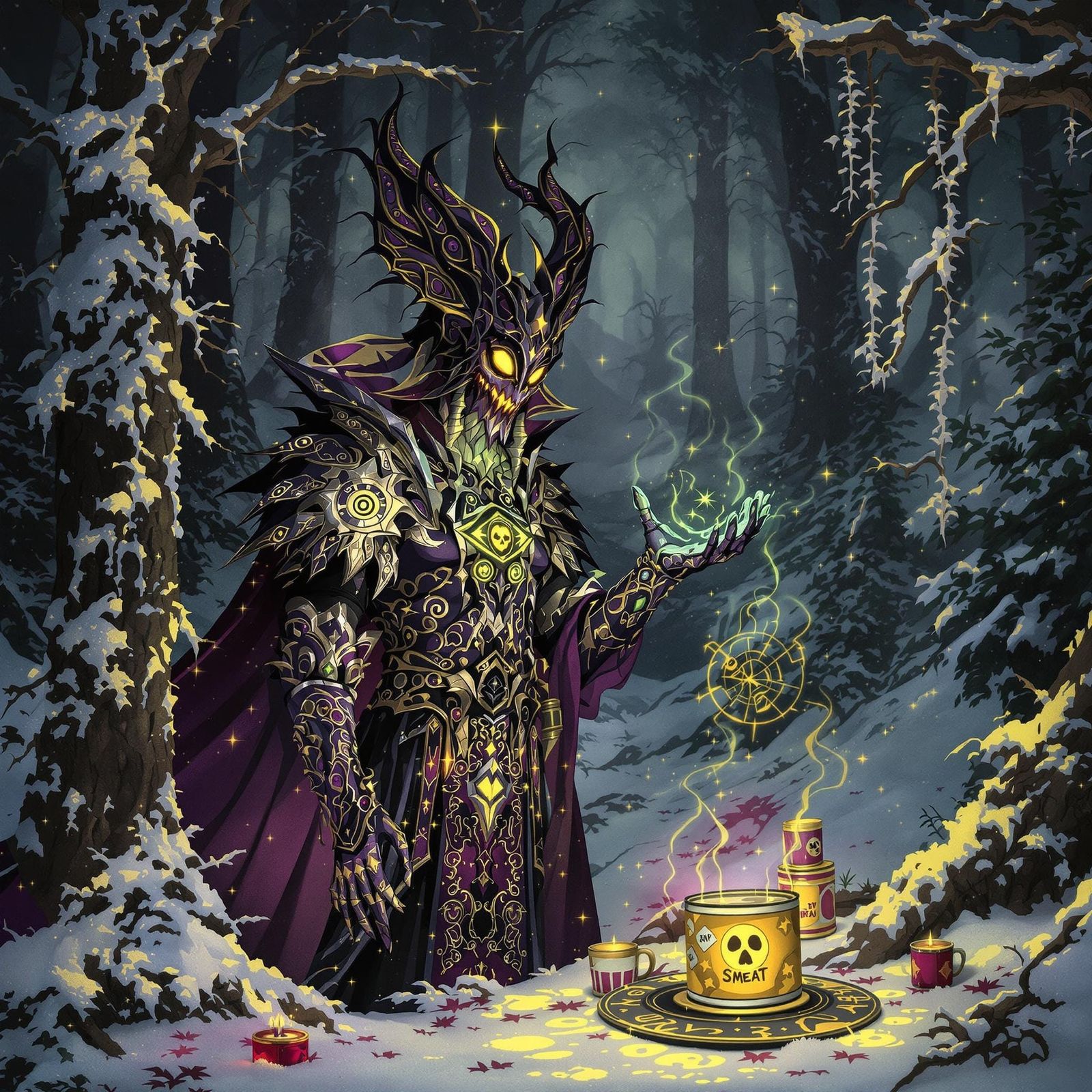 Medieval Sorceress Finds Radioactive Smeat