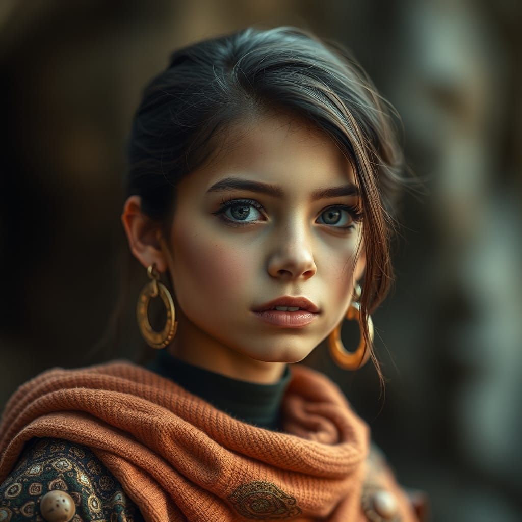 Person from Erra, Taygeta Star System: Professional Photo